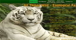 Desktop Screenshot of allthingswildzoo.com